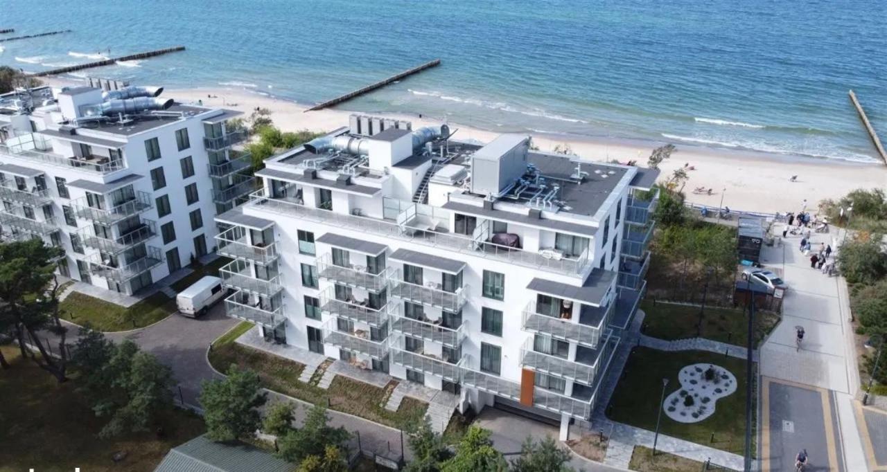 Jantaris B1 - Apartament 20M Od Plazy Mielno  Kültér fotó